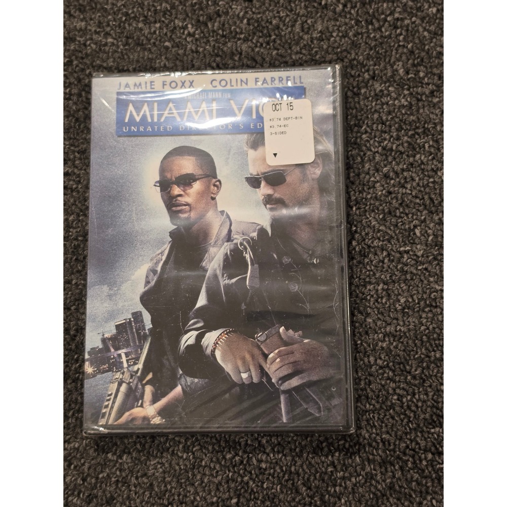 Miami Vice DVD Unrated Directors Edition Jamie Foxx Colin Farrell New Sealed